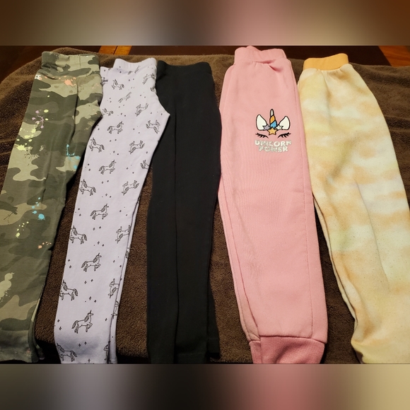 Girls Legging bundle, size 7/8 - Picture 1 of 3